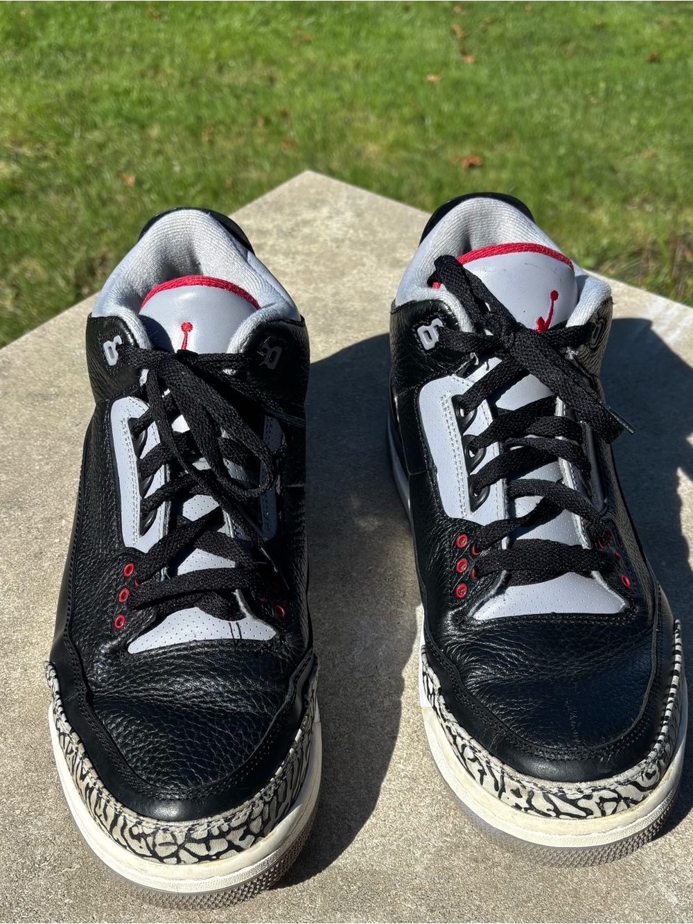Nike Air Jordan 3 Retro Black Cement (2011) size 12.5